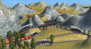 First major rail crossing