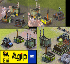 Eni-Agip Refinery<br />Eni-Agip Power Plant<br />GM Auto Factory