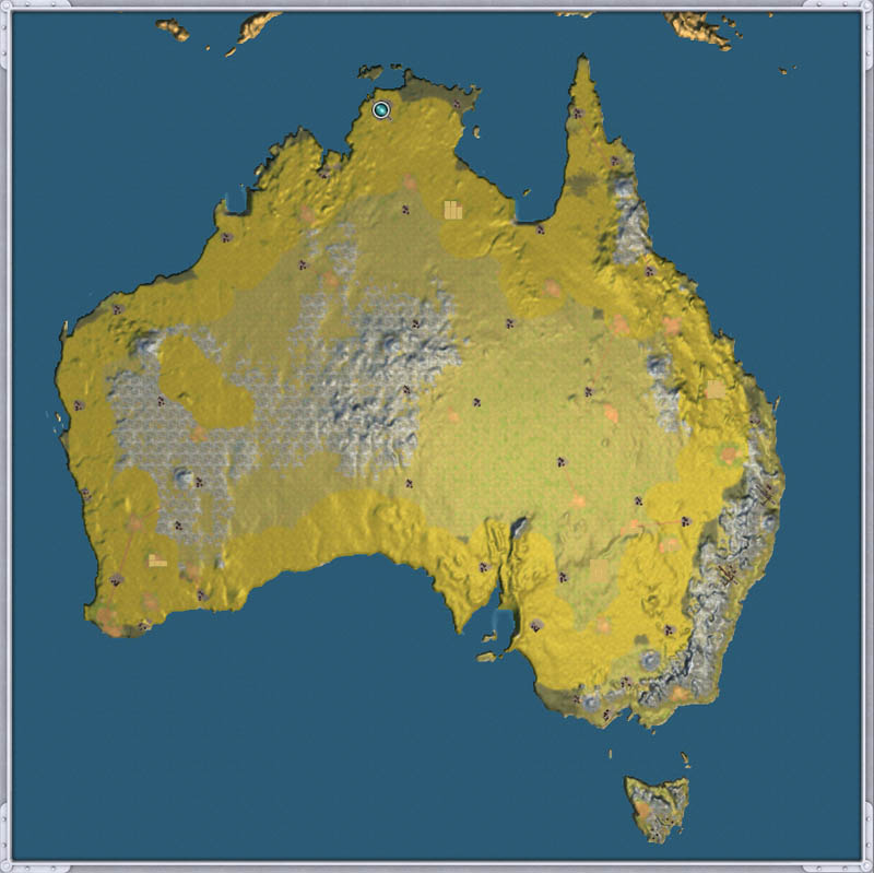 Map screenshot of Australia v2